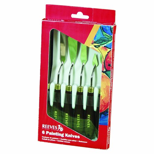 Reeves Metal Painting Knives, 6-Pack