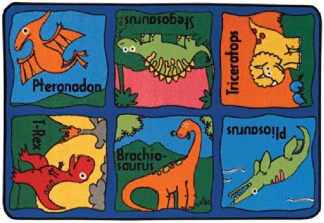 Dino-Mite Kids Rug Rug Size: 3' x 4'6"