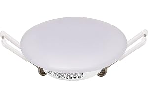 Homdec 12 Volt RV LED Recessed Ceiling Light, 3-Inch RV Puck Light, Dimmable 4W 4000K Cool White, RV Flush Mount Interior Light for RV Boat Trailer Camper Motorhome Truck Yacht Van,1Pack