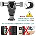 JAHMAI Car Phone Holder, Air Vent Gravity Sensing Auto Lock Metal Phone Mount Smart No Touch Design One hand Operate for iPhone X/8/7/6s/Plus/5S/Samsung S8/S7/Note and other 4-6 Inch Smartphones