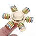 Foreveryang| Six Winged Brass Hand Fidget Spinner Gold, for ADHD Autism Help Focus and Stress Relief Spinning 2-4 Minutes Metal Fidget Spinner Six Wing