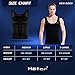 Hoter Men's Compression Shirt to Hide Gynecomastia Moobs Chest Slimming Body Shaper Undershirt