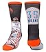 Kevin Durant Oklahoma City Thunder NBA Player Sublimation Mesh Crew Socks Men's Large 10-13 -For Bare Feet
