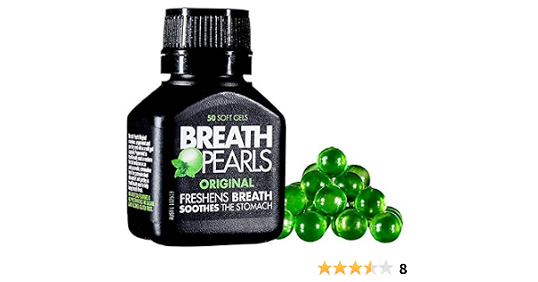 Breath Pearls Original Freshens Breath (50 softgels) : Amazon.com.au:  Health, Household \u0026 Personal Care