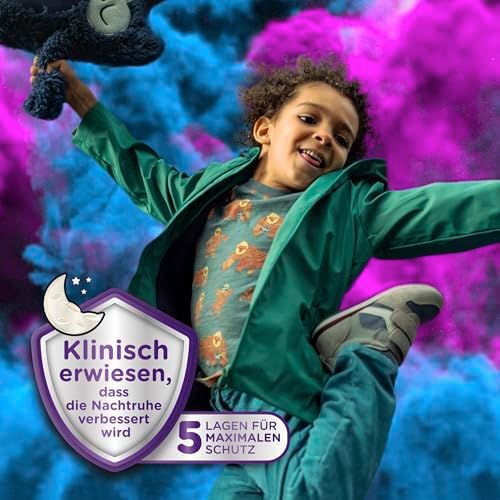 DryNites Nachtwindeln Mädchen 8-13 Jahre, 52 Stück, Pyjama Pants