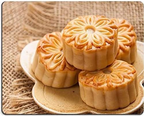 General Natural Rubber Gaming Mousepad mooncake traditional chinese foods during mid autumn festival