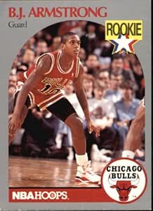 Amazon.com: NBA 1990 Hoops B.J Armstrong Rookie # 60: Sports & Outdoors