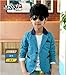 GEUBACK Children Boys Polka Do Blazer Jacke Blue 10(CN 140)