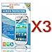 CoverON® 3 Pack Transparent LCD Clear Screen Protector Shield for Kyocera Hydro Elite
