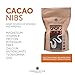 Raw Cacao Nibs Organic Unsweetened | Premium Peruvian Cacao Nibs 1Lb | USDA certified Organic | Vegan, Paleo