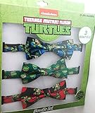 Ninja Turtles Infant Baby Boys 3pc Printed Bow Tie Set For 0-24 Months Blue/Green/Red
