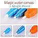 Aqua Doodle Mat - Large Water Drawing Mat Toddlers Painting Board Writing Mats in 7 Colors with 2 Magic Pens and 1 Brush - Educational Toy Best Gift for Kids Boys and Girls