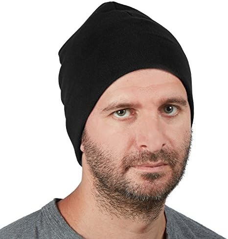 Blueberry Uniforms Polar Fleece Beanie Hat - Ultra Soft, Warm and Lightweight Skully Watch Cap Beanie for Men and Women