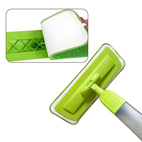 Homgaty 3 Pack Microfiber Dust Mop Washable Pads Cleaning Mop Refill