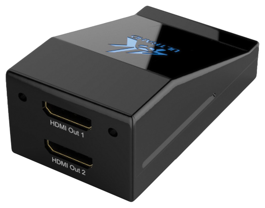 HDFury 4K UltraHD 1x2 HDMI Splitter EDID Resolution of up to 4K UHD/2160P HDMi 1.4 and HDCP 1.3 compliant 10.2Gbps — image 1