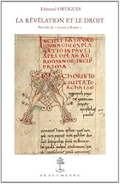 La  révélation et le droit