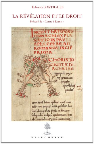 La  révélation et le droit