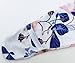 Newborn Baby Floral Print Sleepsack Nightgowns Coming Home Outfits with Headband size 0-3Months (White)