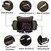 BLUBOON Canvas Duffle Bag Weekender Overnight Travel Tote Bag with Shoe Compartment Oversized Genuine Leather Carry on Bag for Mens and Women (Army Green)