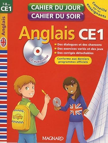 Download Cahier du jour Cahier du soir Anglais CE1 : 7-8 ans (1CD audio) PDF