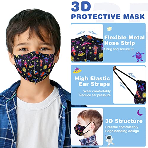 XDX KN95 Face Masks for Kids (38 Years), 25PCS Individually Wrapped