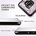Caka Galaxy S9 Case, Galaxy S9 Glitter Case Starry Night Series Luxury Fashion Bling Flowing Liquid Floating Sparkle Glitter Girly Soft TPU Case for Samsung Galaxy S9 (Rose Gold)