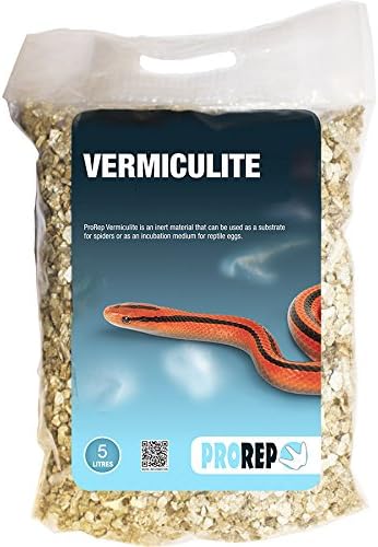 ProRep Vermiculite Fine 5L | Reptile Substrate | Egg Incubation | 100% Natural