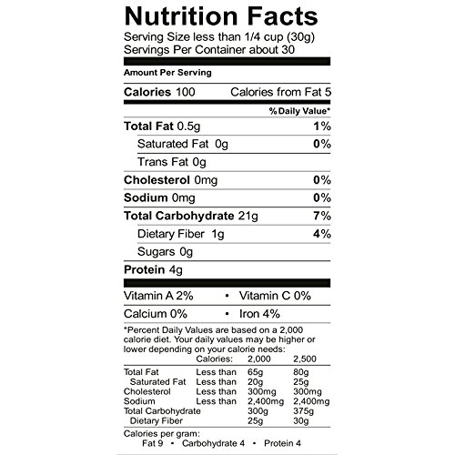 Hodgson Mill Semolina Pasta Flour, 2-Pounds (Pack of 6)