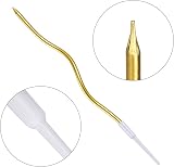 LFBEST 12 Pieces Twisty Gold Birthday Candles with Holder Cake Decoration view 4
