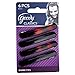 Goody Womens Classic Oblong Autoclasp 4 Ct Color May Very, GD-04414 (4-Pack)