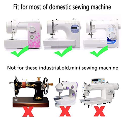 11 Pcs Sewing Machine Presser Foot Set for Low Shank SnapOn Sewing