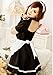 moco BFF Women Lolita French Apron Maid Fancy Dress Anime Cosplay Costume Uniform Outfit Clothing Akiba Holiday Christmas Black