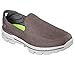Skechers Go Walk 3 Breaker Mens Slip On Walking Shoes Charcoal 10.5