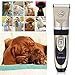 KOBWA Dogs' and Cats' Rechargeable Electric Pet Shaver, Low Noise, Gold
