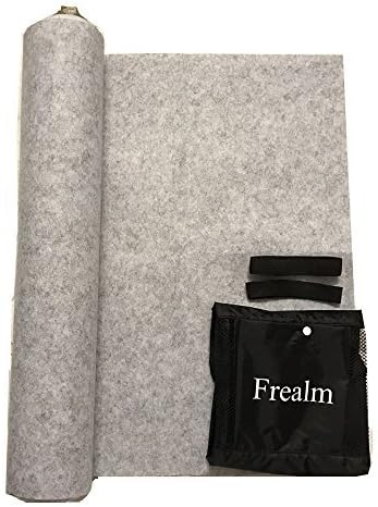 Puzzle Mat Frealm Jigsaw Puzzle Mat Puzzles Storage Saver Puzzle Playmat with Stringdraw Large Storage Bag, Up to 2000psc - Light Gray