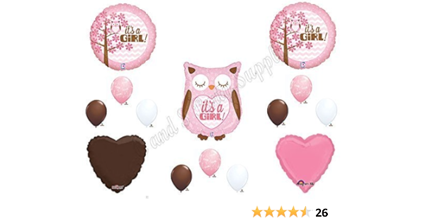 owl baby shower decorations for girl