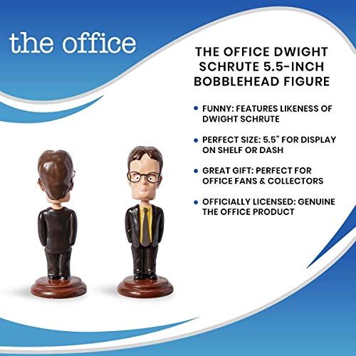 The Office Dwight Schrute Bobblehead Dash Dancer, 5.5" Inch - Thumbnail 6