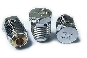 Aopkeo 3pcs Tank Regulator Valve Burst Disk Disc for Paintball PCP Airsoft 1.8K 3K 5K 7.5K