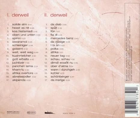 Von Goisern Hubert Derweil Best Of Amazon Com Music