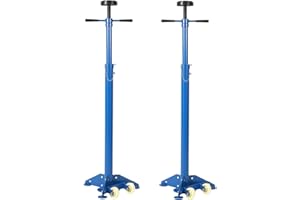 ExploreHorizon 2PACK Underhoist Support Stand, 3/4 Ton Jack Stand, Under Hoist Stand for Vehicle Lifting & Support, 1655Lbs Capacity, Lifting from 38.4 to 75.4Inch,