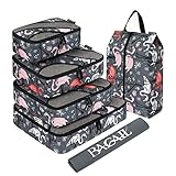 BAGAIL 6 Set Packing Cubes,Travel Luggage Packing