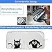 IC ICLOVER Car Windshield Sunshade with Pet Design, Cute Cartoon Design Front Auto Car Windshield Sun Shade Folding Silvering Sun Visor - UV Coating for UV Ray Deflector (Dog & Cat)
