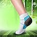 Plantar Fasciitis Socks Premium Ankle Support Compression Sleeve with Heel Hugger to Increase Circulation - Infused with Gel for Ultimate Plantar Fasciitis Relief for Men and Women (1 Pair)(Large)