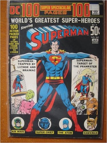 Superman 245 Dc 100 Page Super Spectacular Dc 7 Hawkman Atom Air Wave Kid Eternity Curt Swan Gil Kane Carmine Infantino Murphy Anderson Et Al Amazon Com Books