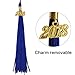 GraduationMall Unisex Adult Matte Graduation Cap with Tassel 2018 Royal Blue