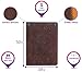Brown Passport Cover - Passport Holder - Passport Case for Men & Women