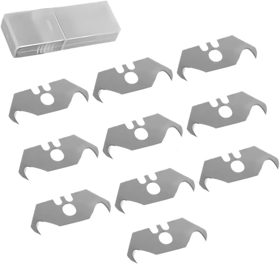 Utility Hook Blades SK5 Steel Hook Razor Blades for Cut and Trim