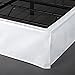 ZINUS SmartBase Bed Skirt, 18 Inch Drop, For Use with SmartBase, Easy On & Off Design, Full