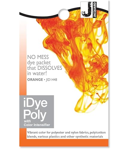6 Pack Jacquard IDye Poly Fabric Dye 14g-Black IPOLY-454 - 5