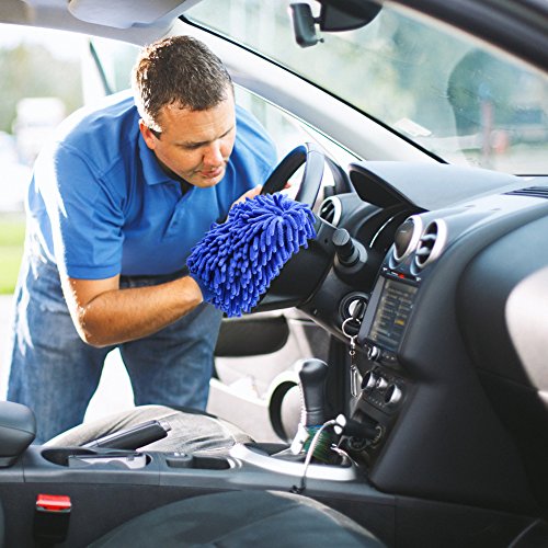 VOLADOR Foam Sprayer, Garden Hose Spray Nozzle Car Wash Foam Gun with 100cc Bottle, Snow Foam Lance with Washing Mitt, 8 Spray Patterns Foam Blaster for Car Washing, Plants Watering and Pets Showering